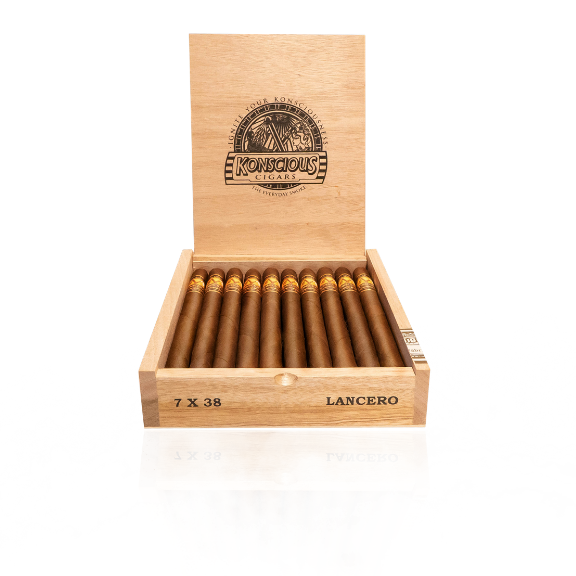 Konscious Cigars Lancero Box Horizontal